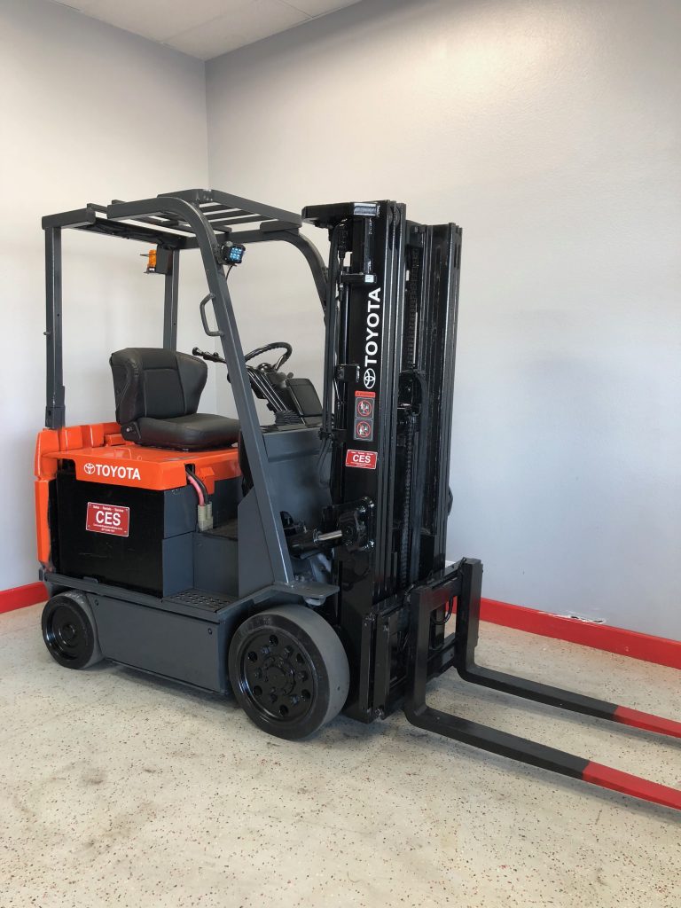 CES 20831 Toyota 7FBCU25 Electric Forklift