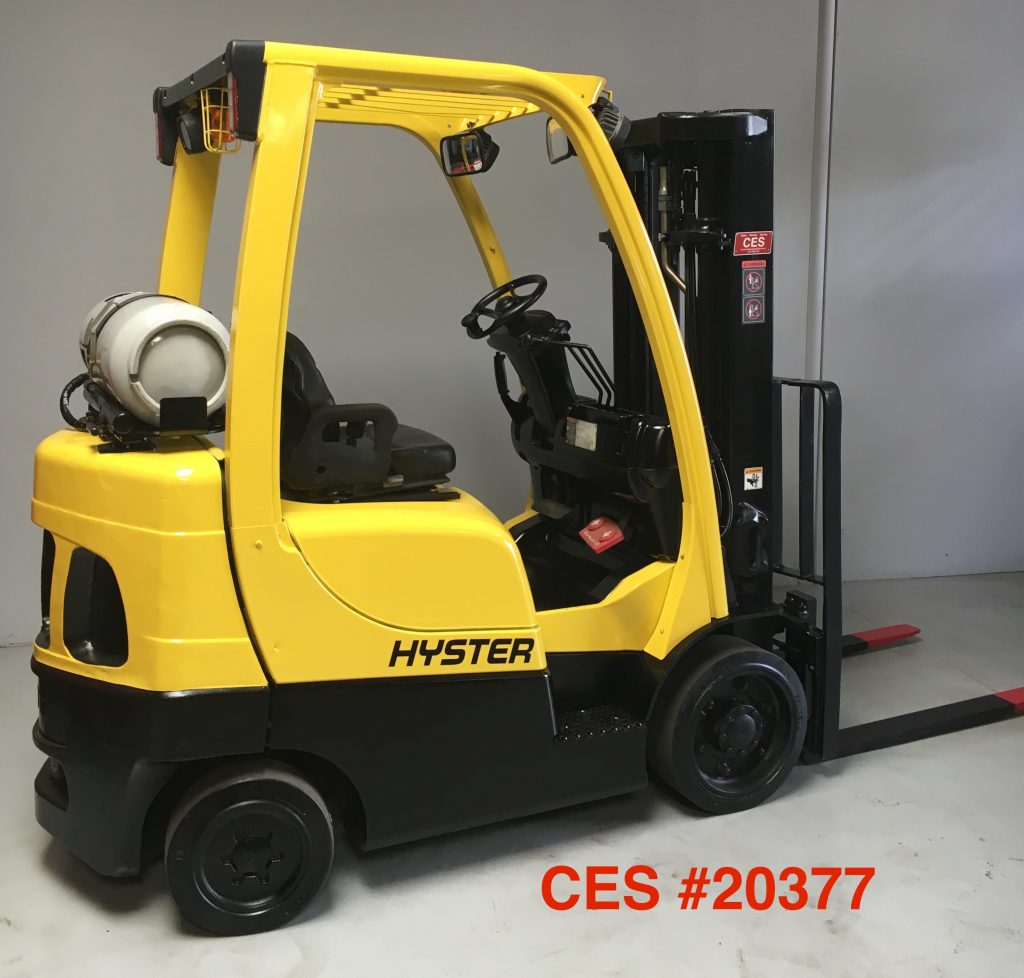 CES #20377 2008 Hyster S50FT Propane Forklift - Coronado Equipment Sales