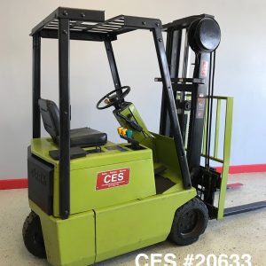 CES #20633 Clark TM12 Electric 3 Wheel Forklift