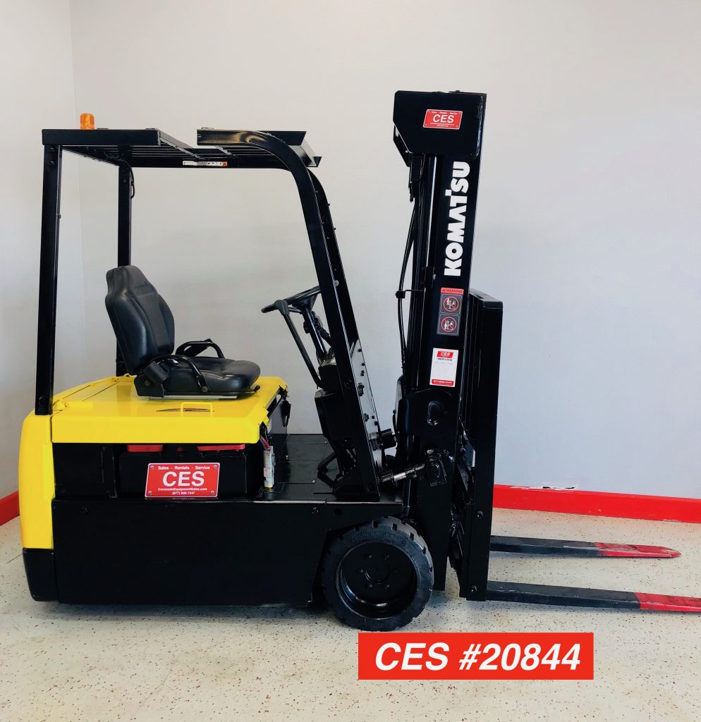 CES 20844 Komatsu FB15M3 3 Wheel Electric Forklift