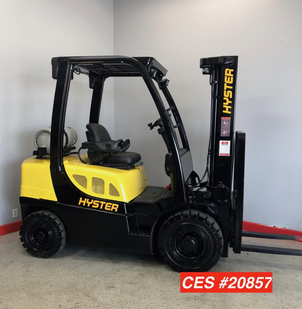 hyster stand up forklift