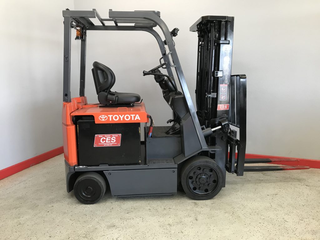 CES #20917 Toyota 7FBCU20 Electric Forklift