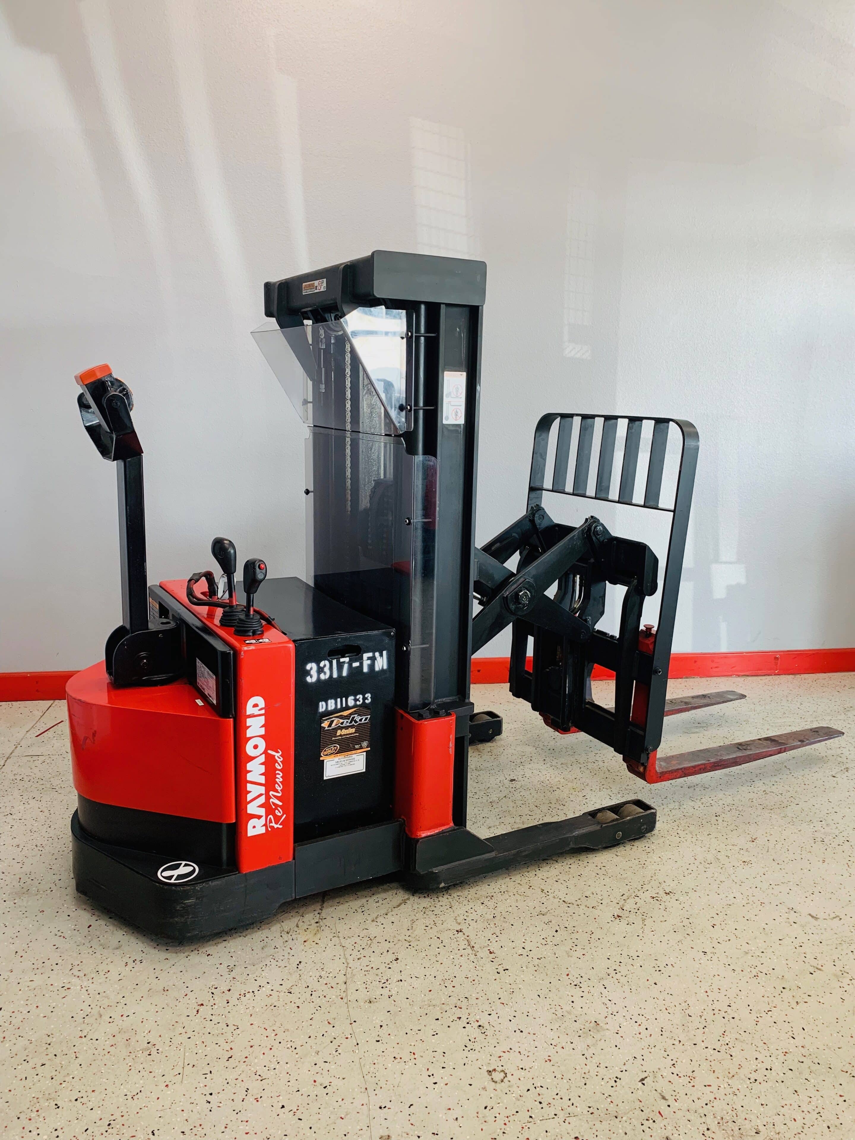 reach truck raymond forklift